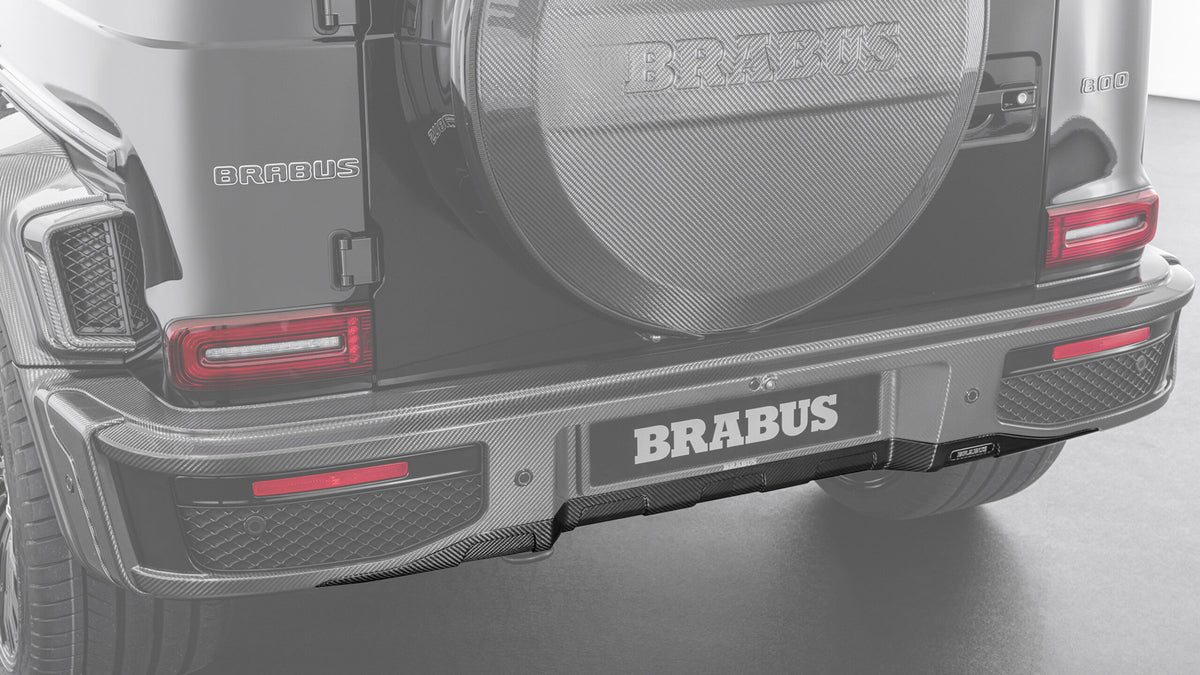 BRABUS WIDESTAR Carbon Package I rear underride guard G63 W465
