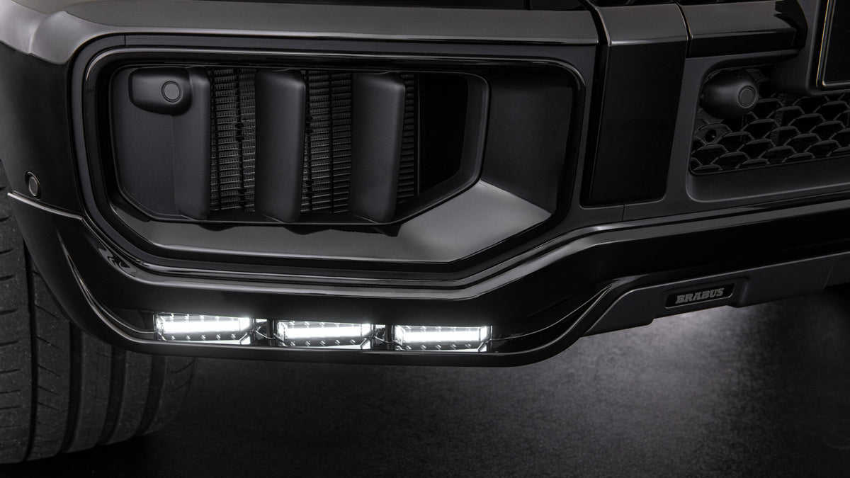 BRABUS G63 W465 front fascia LED position lights