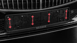 BRABUS license plate holder front view