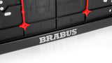 BRABUS license plate holder exchange strip