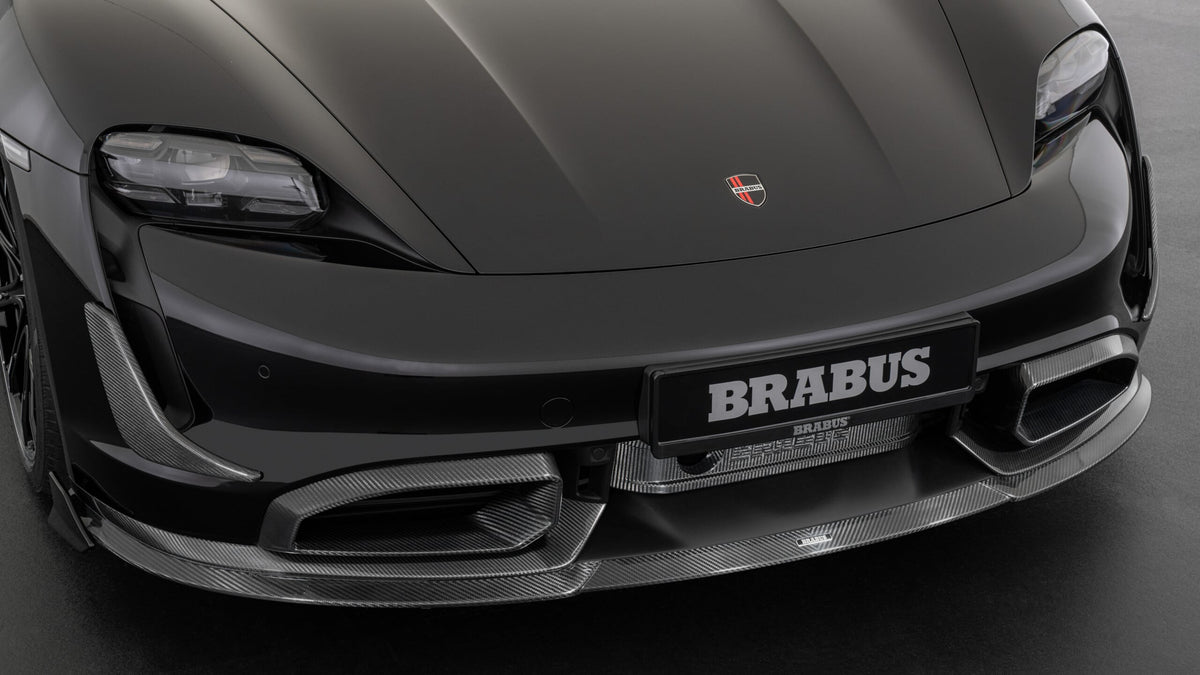 BRABUS Carbon Front Spoiler for Porsche Taycan - 9TY-200-99 - image 1