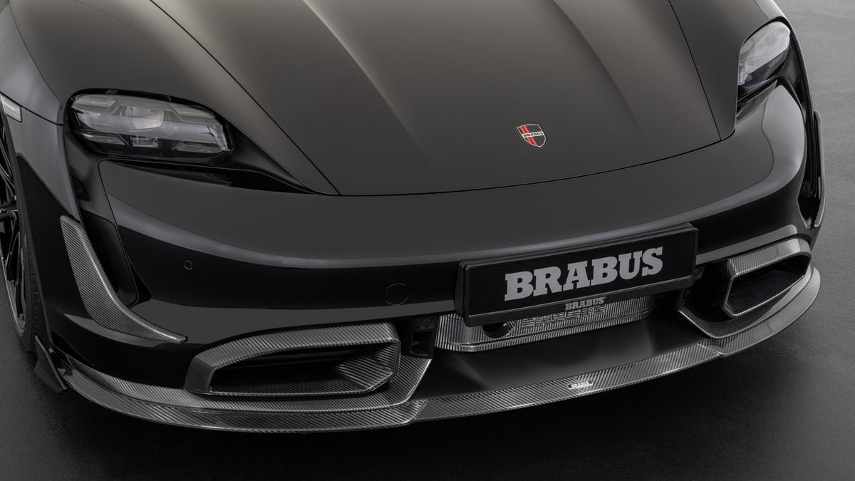 BRABUS Carbon Front Fascia Attachments for Porsche Taycan - 9TY-210-99 - image 2