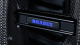 BRABUS carbon front grille inserts with illuminated logo for Mercedes-AMG GLS63 - image 1