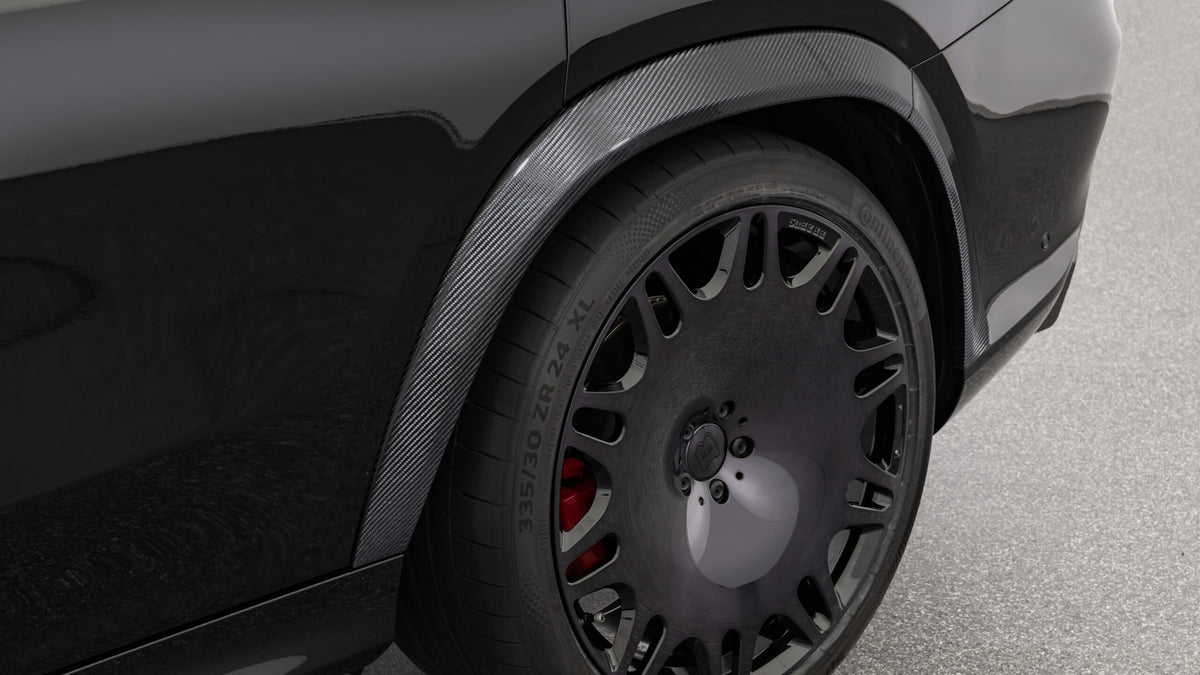 BRABUS carbon fender add-on parts for Mercedes-AMG GLS63 X167 - image 3