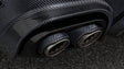 BRABUS valve-controlled sport exhaust carbon titanium tailpipes on Mercedes-AMG GLS63 X167