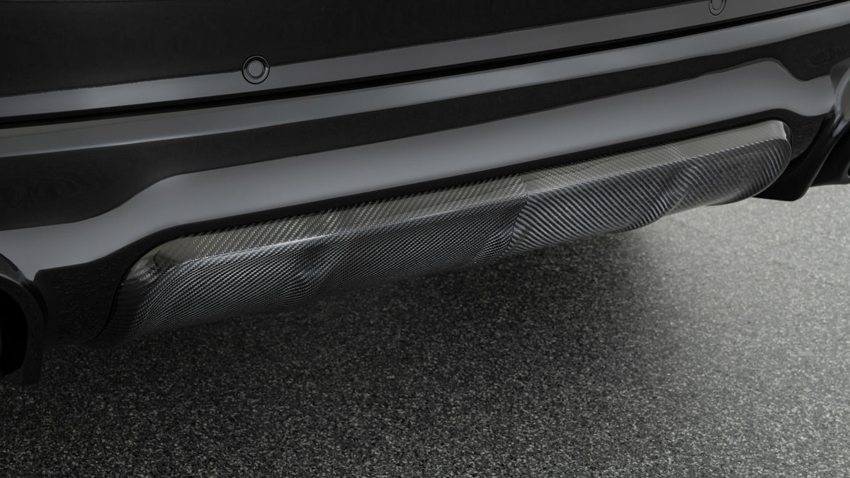 BRABUS rear skirt with carbon rear diffuser for Mercedes-Maybach GLS600 - image 1
