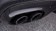 BRABUS black chrome tailpipe insert for Mercedes-Benz GLB250 X247 AMG Line