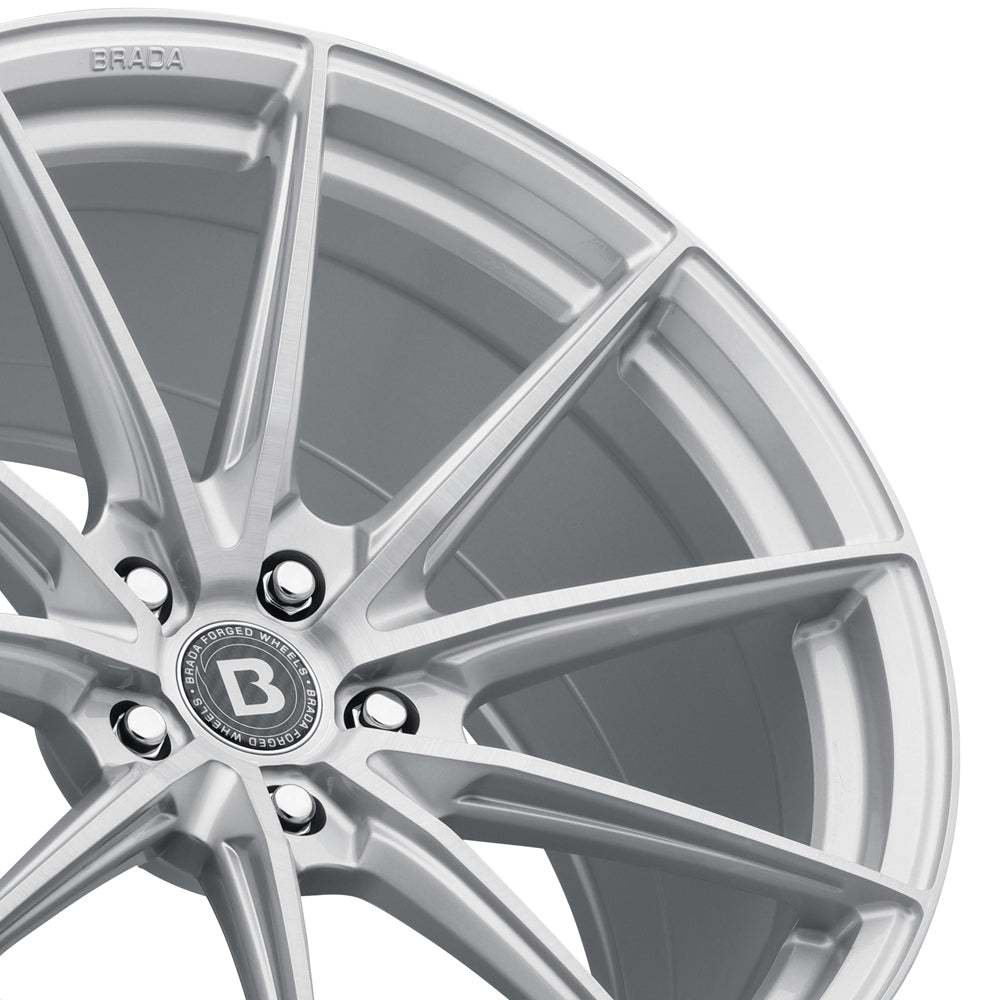 20" Brada CX1 Silver Forged Concave Wheels Rims Fits 2018-2024 BMW F39 X2