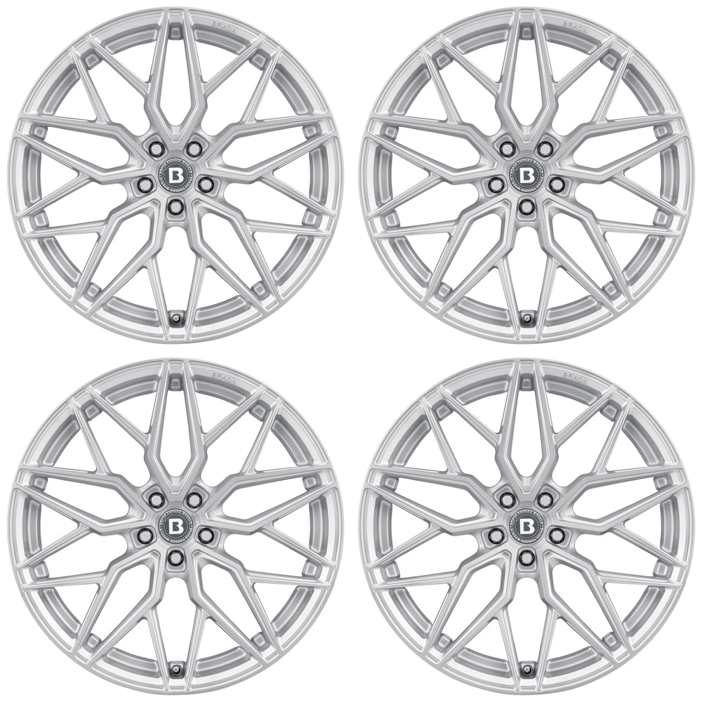 20" Brada CX3 Silver Forged Concave Wheels Rims Fits BMW G22 420 430 M440