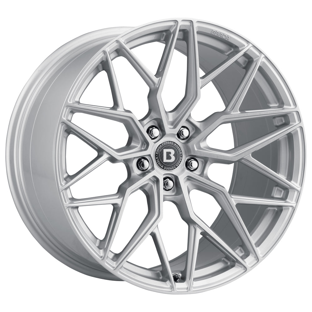 20" Brada CX3 Silver Forged Concave Wheels Rims Fits BMW G22 420 430 M440