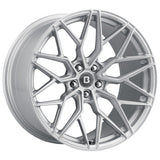 20" Brada CX3 Silver Forged Concave Wheels Rims Fits BMW G22 420 430 M440