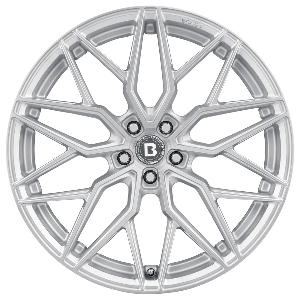 20" Brada CX3 Silver Forged Concave Wheels Rims Fits BMW G22 420 430 M440
