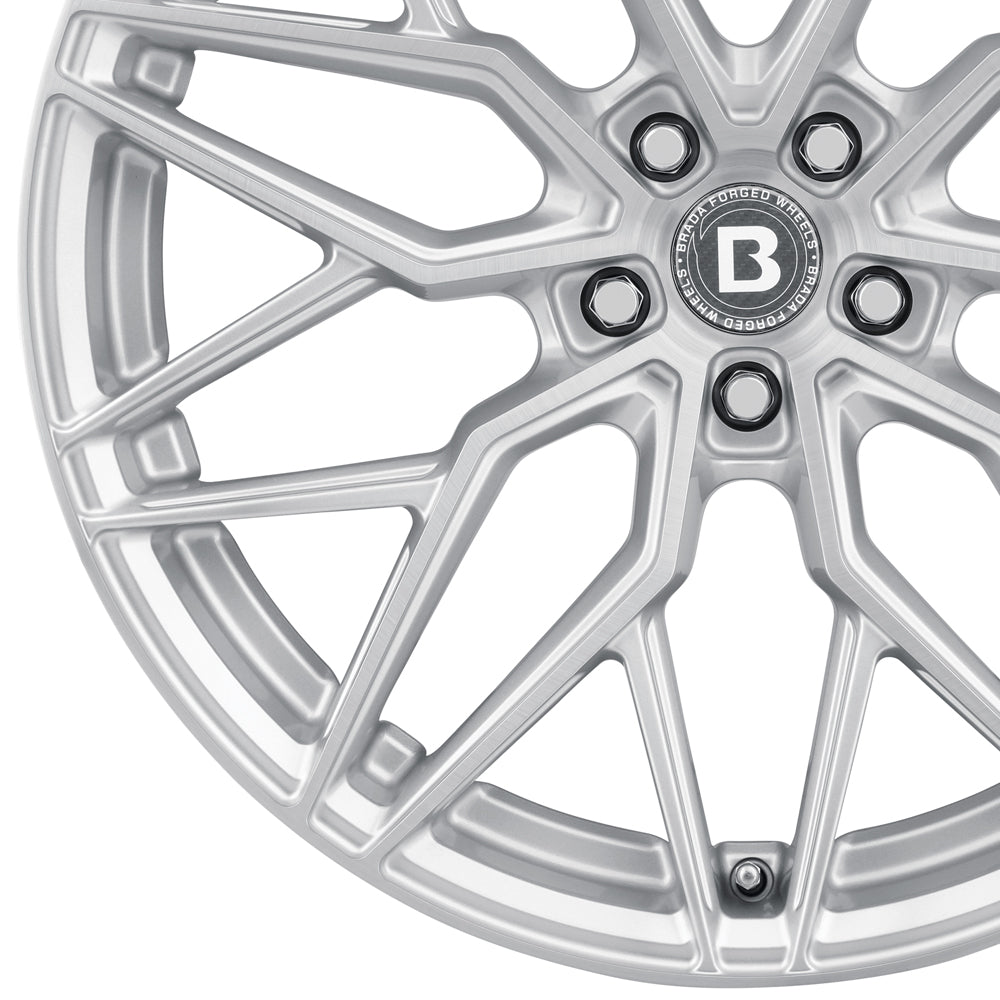 20" Brada CX3 Silver Forged Concave Wheels Rims Fits BMW G22 420 430 M440
