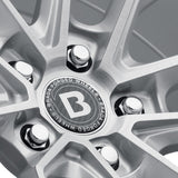 20" Brada CX3 Silver Forged Concave Wheels Rims Fits BMW G22 420 430 M440
