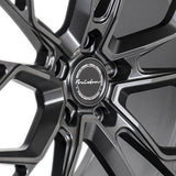 20" Brixton Forged RF10 Grey 20x9 Concave Wheels Rims Fits Acura TSX
