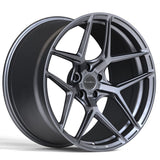 20" Brixton Forged RF7 Grey 20x9 Concave Wheels Rims Fits Audi D4 A8 Quattro