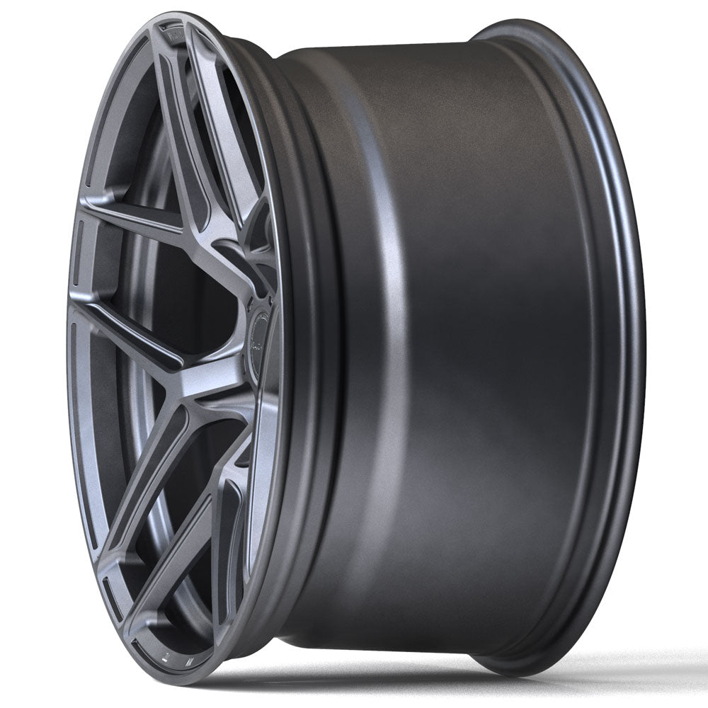 20" Brixton Forged RF7 Grey 20x9 Concave Wheels Rims Fits Audi D4 A8 Quattro
