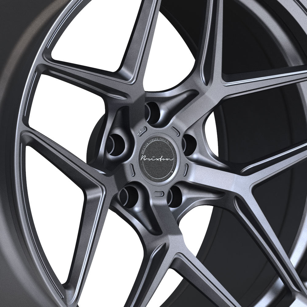 20" Brixton Forged RF7 Grey 20x9 Concave Wheels Rims Fits Audi D4 A8 Quattro