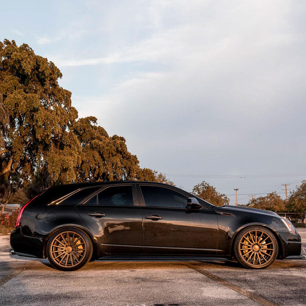 22" Vossen VFS-2 Bronze 22x9 22x10.5 Forged Wheels Rims Fits Bentley Continental