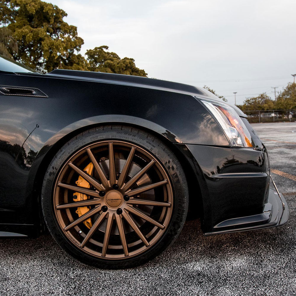 22" Vossen VFS-2 Bronze 22x9 22x10.5 Forged Wheels Rims Fits Bentley Continental