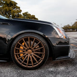 22" Vossen VFS-2 Bronze 22x9 22x10.5 Forged Wheels Rims Fits Bentley Continental
