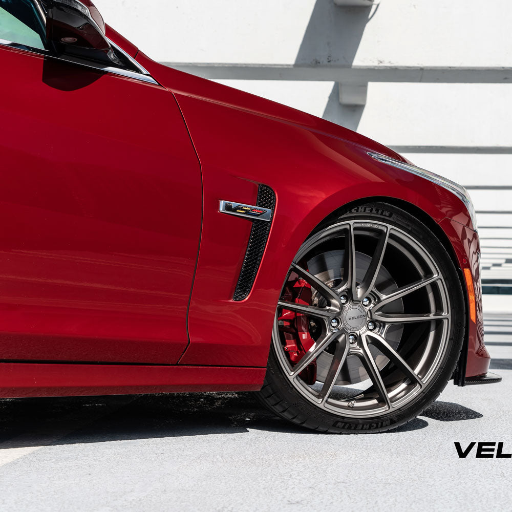 19" Velgen VF5 Gunmetal 19x9.5 19x10.5 Concave Wheels Rims Fits Tesla Model Y