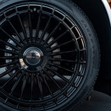 24" MV Forged MVF40 Black 24x10 Concave Wheels Rims Fits Ford F150