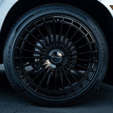 24" MV Forged MVF40 Black 24x10 Concave Wheels Rims Fits Ford F150