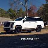24" Velgen VFF9 Black 24x10 Concave Wheels Fits Cadillac Escalade