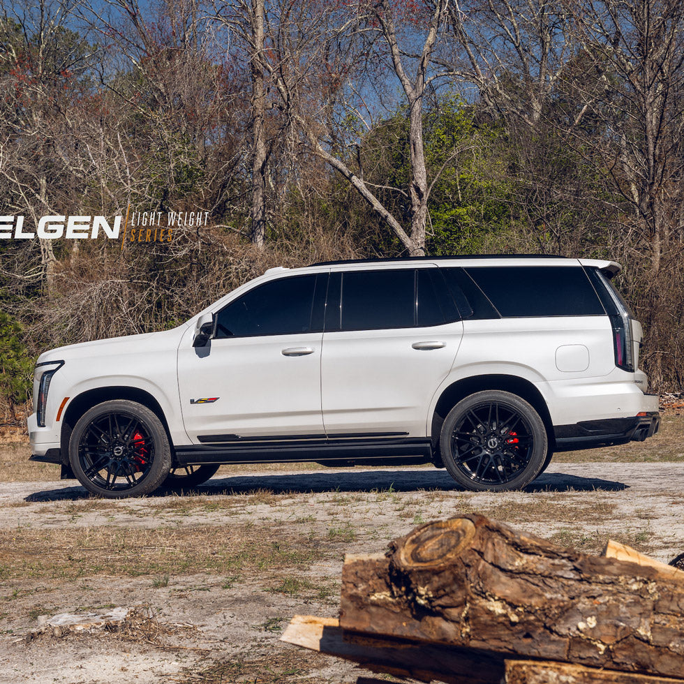 24" Velgen VFF9 Black 24x10 Concave Wheels Fits Chevrolet Tahoe