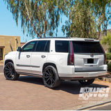 24" Koko Kuture Kapan Black 24x10 Concave Wheels Rims Fits GMC Yukon XL 1500
