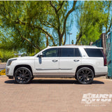 24" Koko Kuture Kapan Black 24x10 Concave Wheels Rims Fits GMC Yukon XL 1500