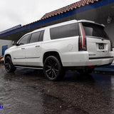 24" Koko Kuture Kapan Black 24x10 Concave Wheels Rims Fits GMC Yukon XL 1500