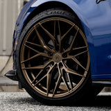 20" Rohana RFX17 Bronze Forged Concave Wheels Rims Fits Dodge Challenger