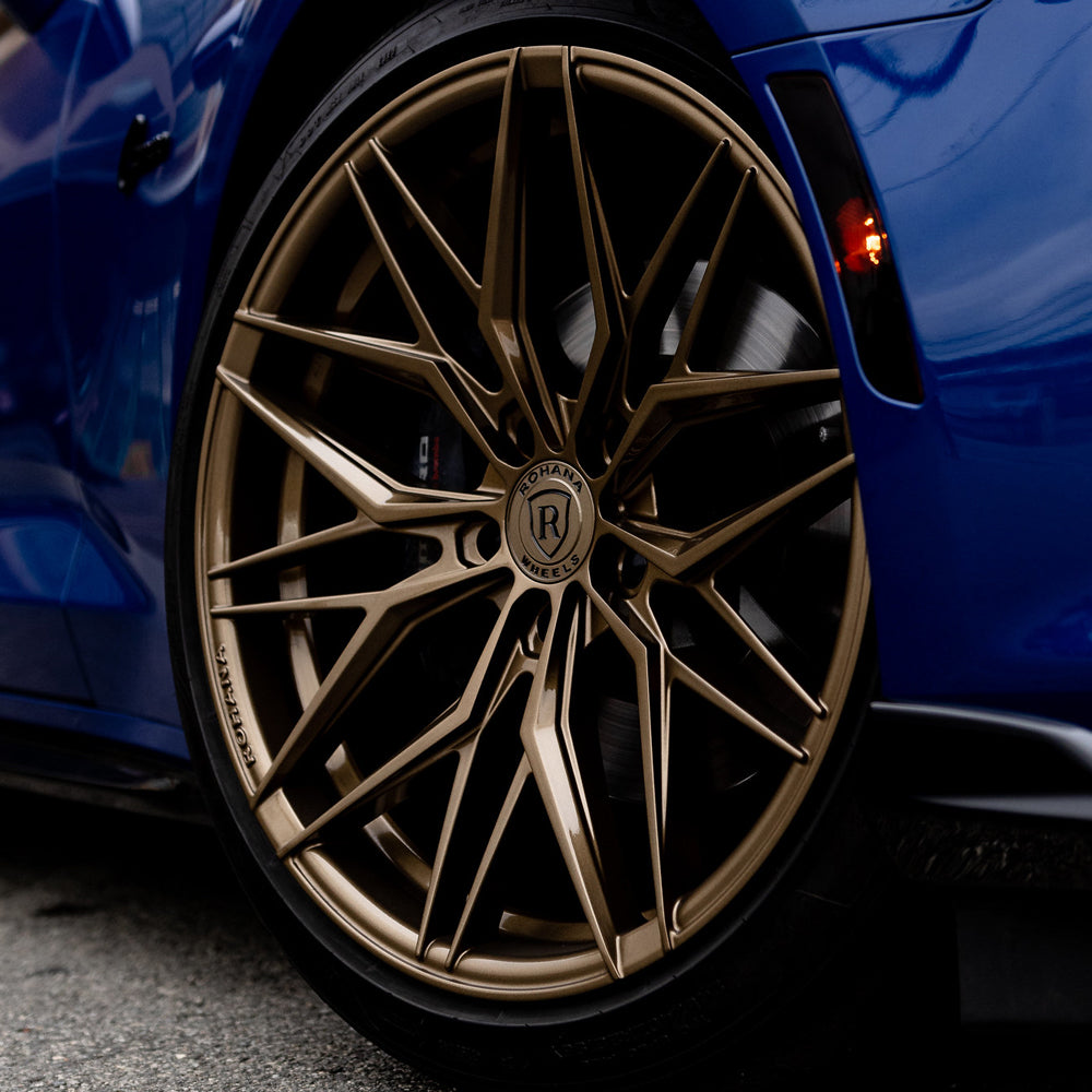 20" Rohana RFX17 Bronze Forged Concave Wheels Rims Fits Dodge Challenger