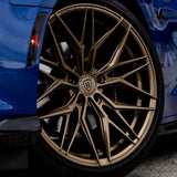 20" Rohana RFX17 Bronze Forged Concave Wheels Rims Fits Dodge Challenger