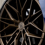 20" Rohana RFX17 Bronze Forged Concave Wheels Rims Fits Dodge Challenger