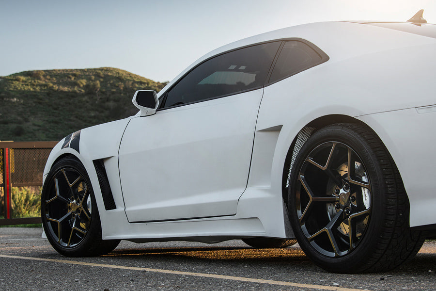 22" MRR M228 POLISHED CONCAVE WHEELS RIMS FITS CHEVROLET CAMARO LS LT SS