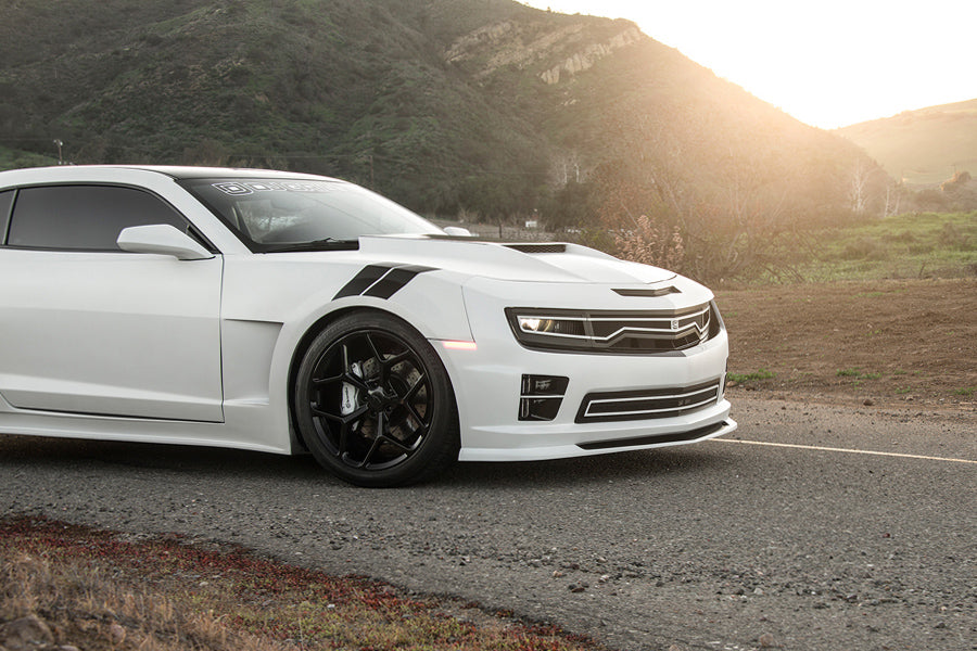 22" MRR M228 POLISHED CONCAVE WHEELS RIMS FITS CHEVROLET CAMARO LS LT SS