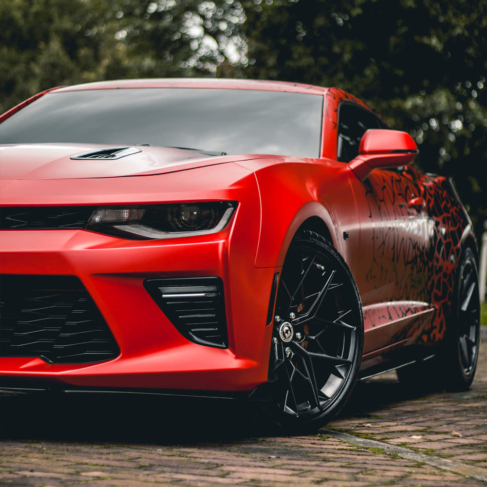 20" HRE FF10 Black Forged Concave Wheels Rims Fits Honda Civic Type R FK8