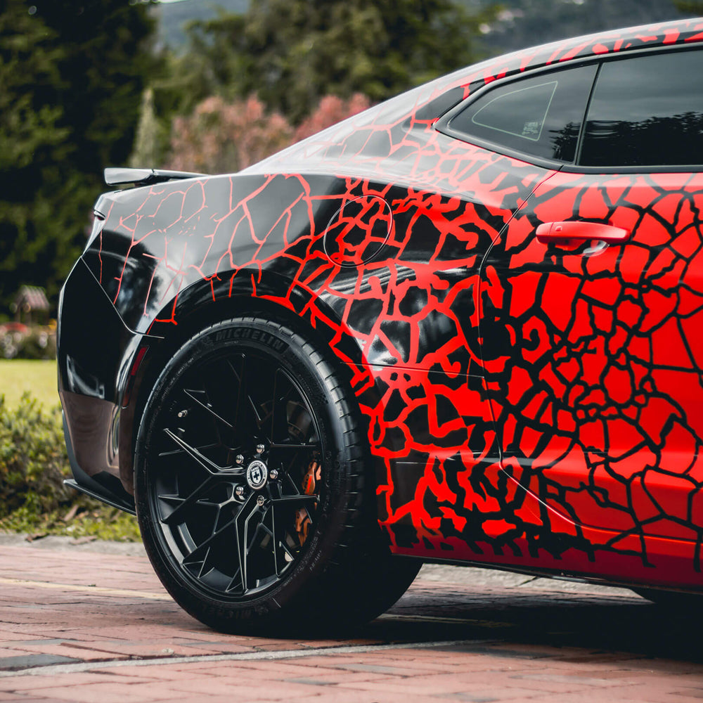 20" HRE FF10 Black Forged Concave Wheels Rims Fits Honda Civic Type R FK8