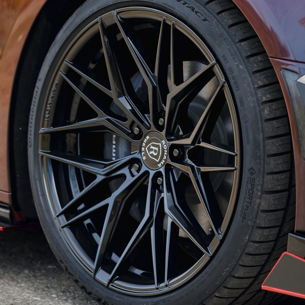 20" Rohana RFX17 Black Forged Concave Wheels Rims Fits Dodge Challenger
