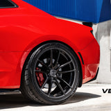 22" Velgen VF5 Gloss Black 22x10.5 Wheels Rims Fits Ford Explorer ST