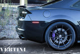 21" VERTINI RF1.2 BLACK FORGED CONCAVE WHEELS RIMS FITS MASERATI QUATTROPORTE