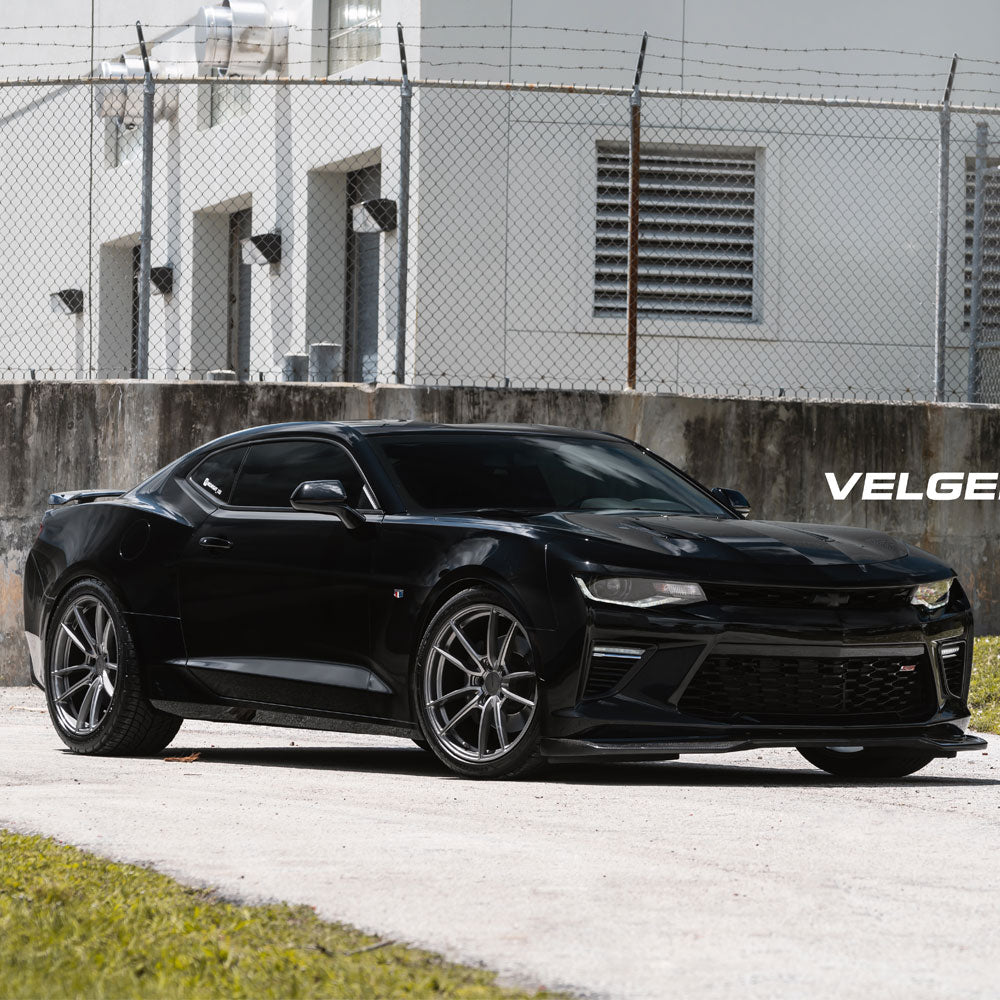 20" Velgen VF5 Grey Forged Concave Wheels Rims Michelin Tires Fits Ford Mustang