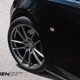 20" Velgen VF5 Grey Forged Concave Wheels Rims Michelin Tires Fits Ford Mustang