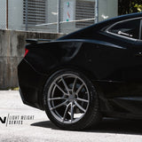 20" Velgen VF5 Grey Forged Concave Wheels Rims Michelin Tires Fits Ford Mustang