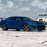 20" Velgen VF5 Grey Forged Concave Wheels Rims Michelin Tires Fits Ford Mustang