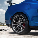 20" Velgen VF5 Grey Forged Concave Wheels Rims Michelin Tires Fits Ford Mustang