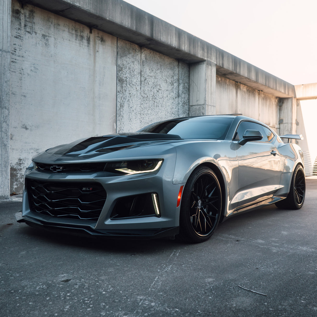19" Rohana RFC3 Black 19x8.5 Concave Wheels Rims Fits Volkswagen Golf R